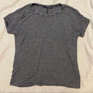 Brandy Melville Striped Short Sleeve T-Shirt